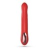 Lapin Rechargeable Rabbit Vibrator With Thrust - Red Crushious