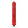 Lapin Rechargeable Rabbit Vibrator With Thrust - Red Crushious