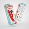 Lapin Vibrator Kanin Genopladelig Med Stød Rød Crushious