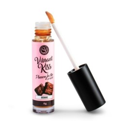 Lesk na pery Brownie Vibrant Kiss 6Gr