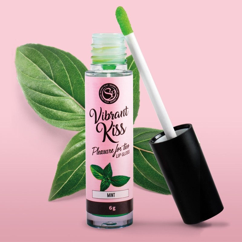 Brillant de llavis de menta Vibrant Kiss 6Gr Brillant de llavis de menta Vibrant Kiss 6Gr