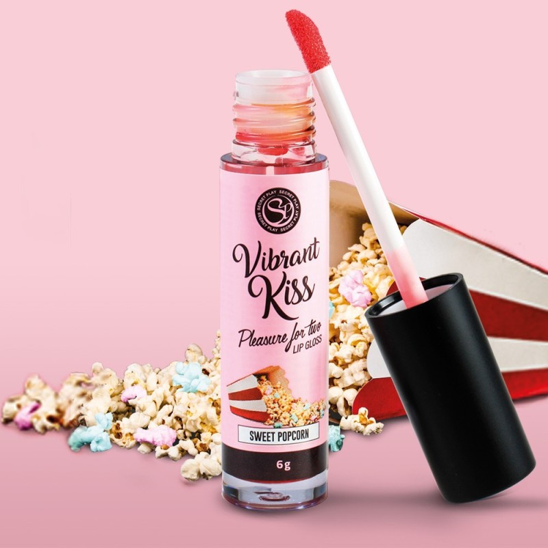 Sijaj za ustnice s sladkim okusom kokic Vibrant Kiss 6Gr Sijaj za ustnice s sladkim okusom kokic Vibrant Kiss 6Gr
