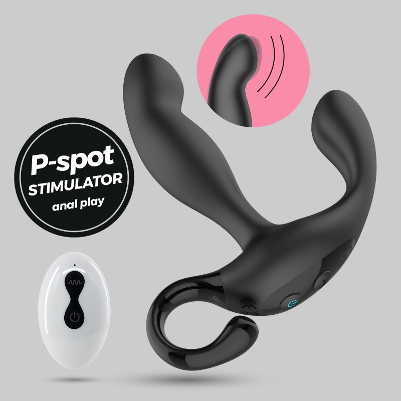 Masseur de Prostate Rechargeable Loki Avec Télécommande Crushious