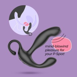 Crushious Loki Távirányítós Újratölthető Prosztata Masszírozó