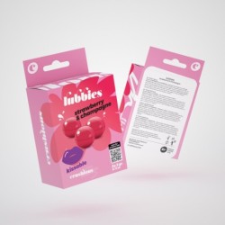 Lubbies Kuglice za Masažu s Okusom Jagode i Šampanjca Crushious