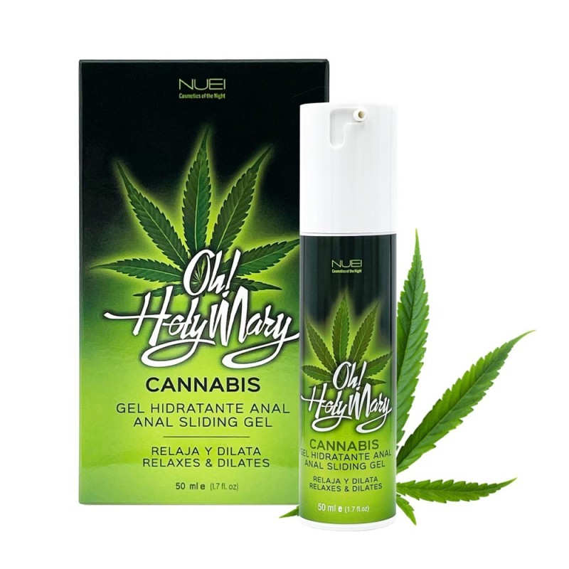 Analais lubrikants ar kaņepēm Oh! Holy Mary Cannabis Anal Gel Nuei 50Ml