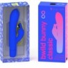 Bwild Bunny Infinite Classic Wibrator Akumulatorowy Silikonowy Niebieski