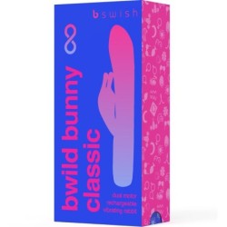 Bwild Bunny Infinite Classic Oplaadbare Siliconen Vibrator Blauw