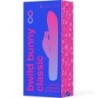 Bwild Bunny Infinite Classic Wibrator Akumulatorowy Silikonowy Niebieski