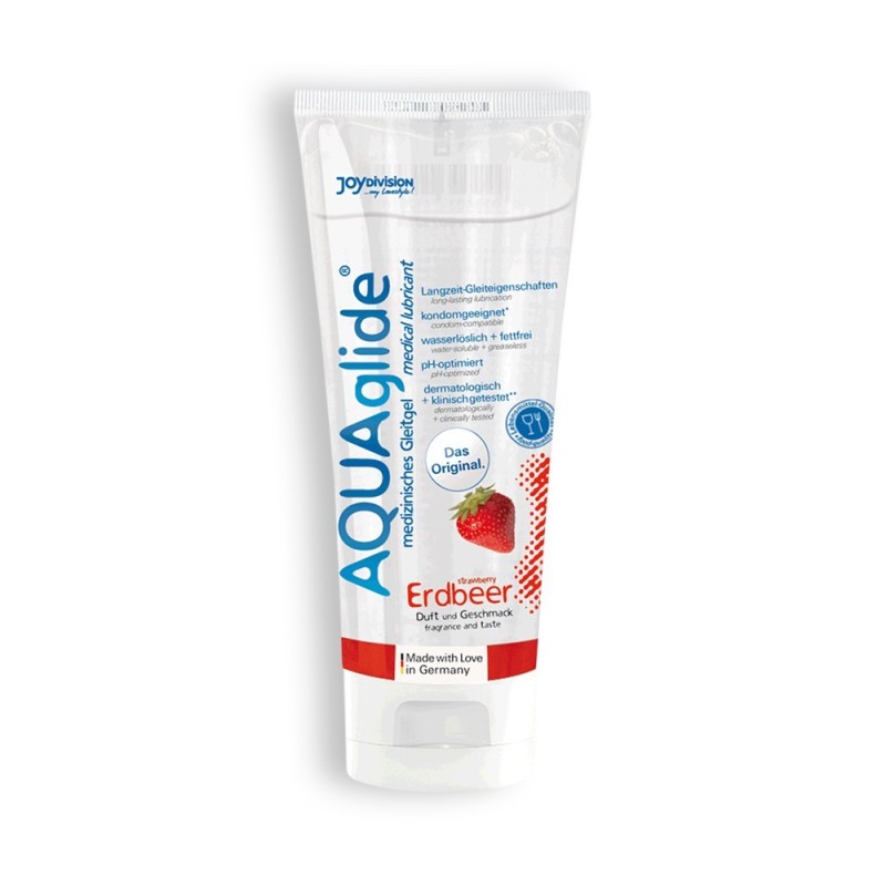 Λιπαντικό Aquaglide Φράουλα 100Ml