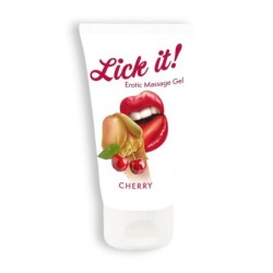 Lick-It Cseresznye Ízű Csókolózható Síkosító 50Ml