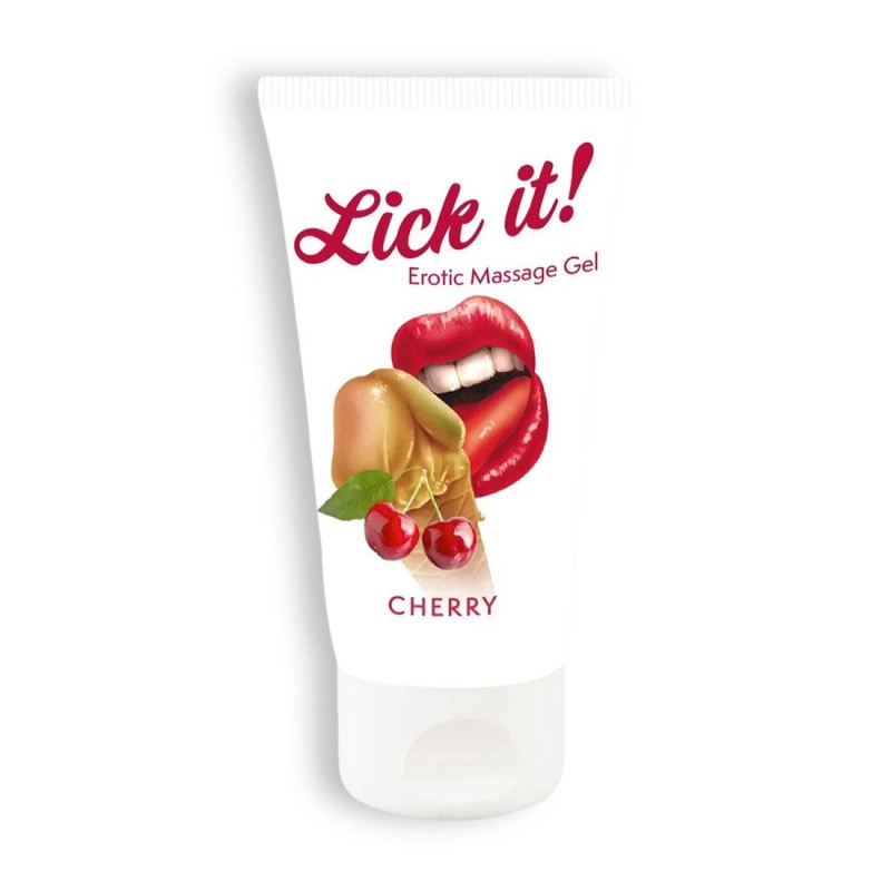 Besäubles Gleitmittel Lick-It Kirsche 50ml