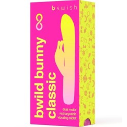 Bwild Bunny Infinite Classic Rechargeable Silicone Vibrator Pink
