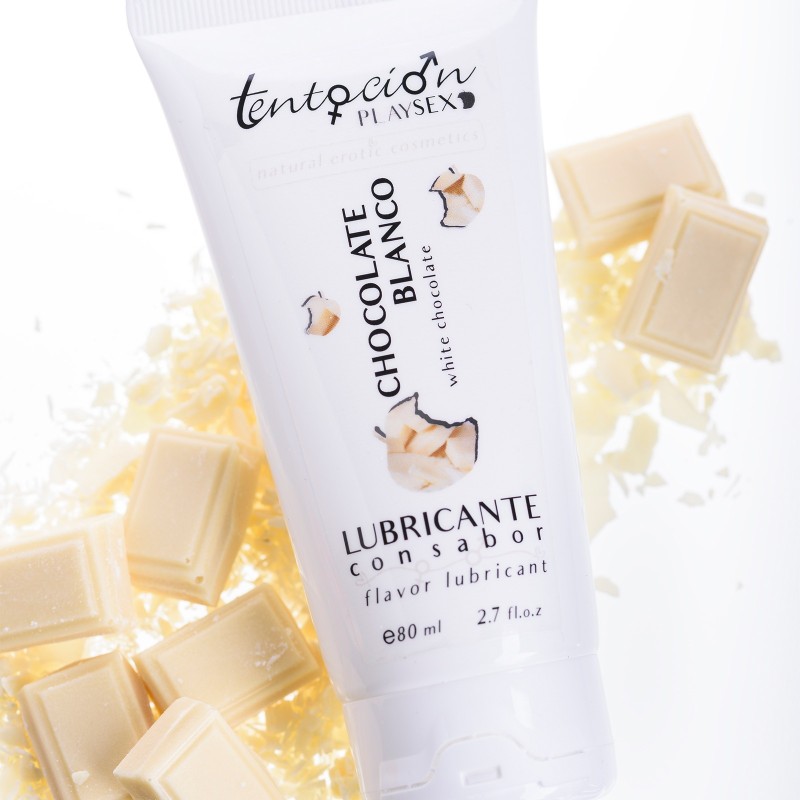 Lubrikant S Okusom Bijele Čokolade 80 ml Tentación Play Sex Lubrikant S Okusom Bijele Čokolade 80 ml Tentación Play Sex