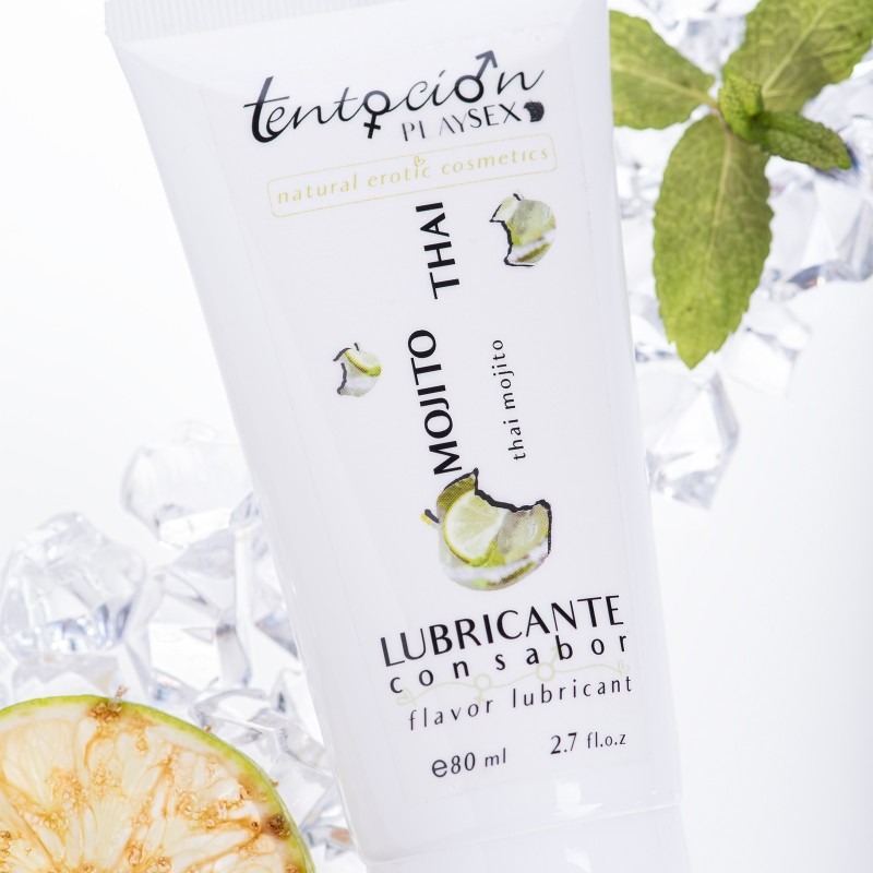 Lubrifiant Aromă Mojito Thailandez 80Ml Tentación Play Sex