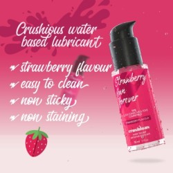 Glijmiddel met Aardbeiensmaak 50 ml Crushious