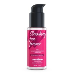 Lubrificante Com Sabor A Morango 50 Ml Crushious