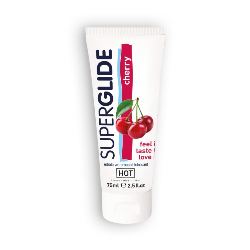Ehető síkosító Hot? Superglide Cseresznye 75Ml