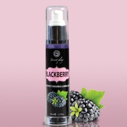 Lubrificante ad Effetto Calore al Gusto di Mora 50 Ml Secret Play