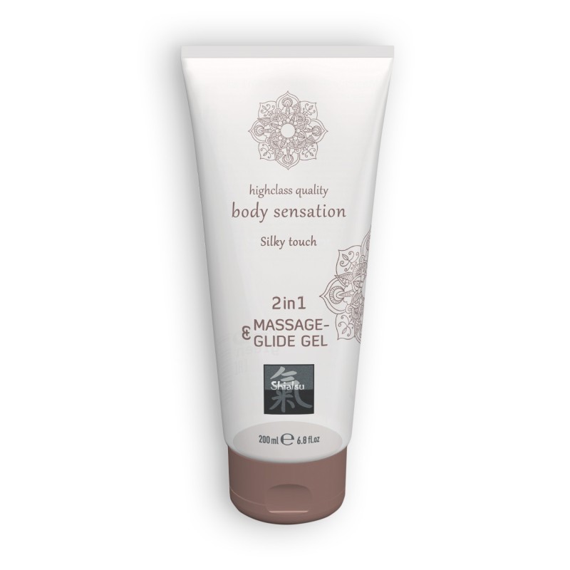 Lubrykant I Żel Do Masażu 2 W 1 Silky Touch Shiatsu? 200Ml