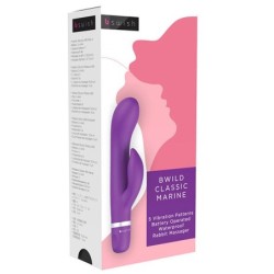 Bwild Classic Marine Rabbit Vibrator Vijolična