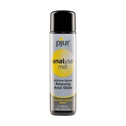 Λιπαντικό με βάση τη σιλικόνη Pjur Analyse Me! Relaxing Anal Glide 100Ml