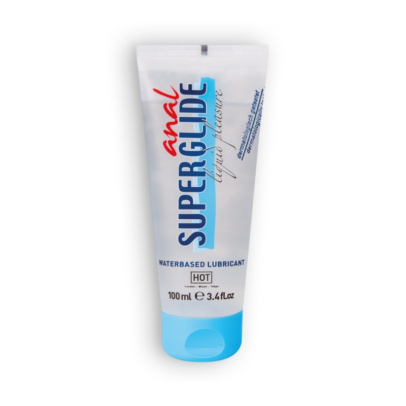Vandens pagrindo analinis lubrikantas Superglide Hot? 100ml