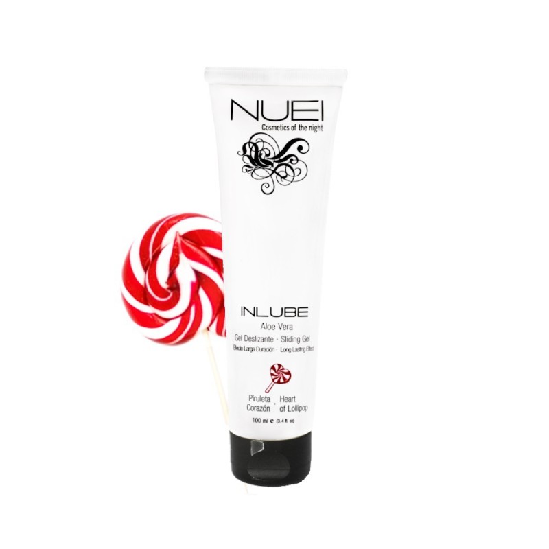 Lubricant A Base D'Aigua Piruleta Cor Cor Inlube Nuei 100Ml