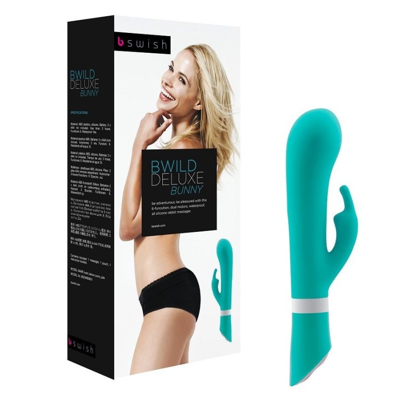 Bwild Deluxe Bunny Rabbit Vibrators Jade