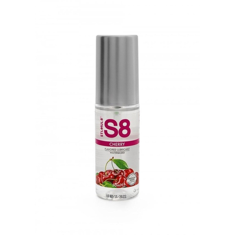 Wasserbasiertes Gleitmittel mit Kirschgeschmack S8 Stimul8 50ml