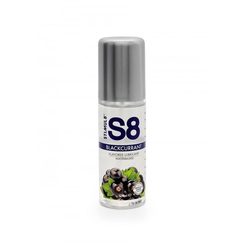 Lubrificante À Base De Água Com Sabor A Groselha Negra S8 Stimul8 125Ml