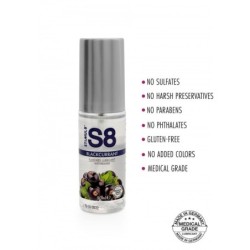 Lubrificante À Base De Água Com Sabor A Groselha Negra S8 Stimul8 50Ml