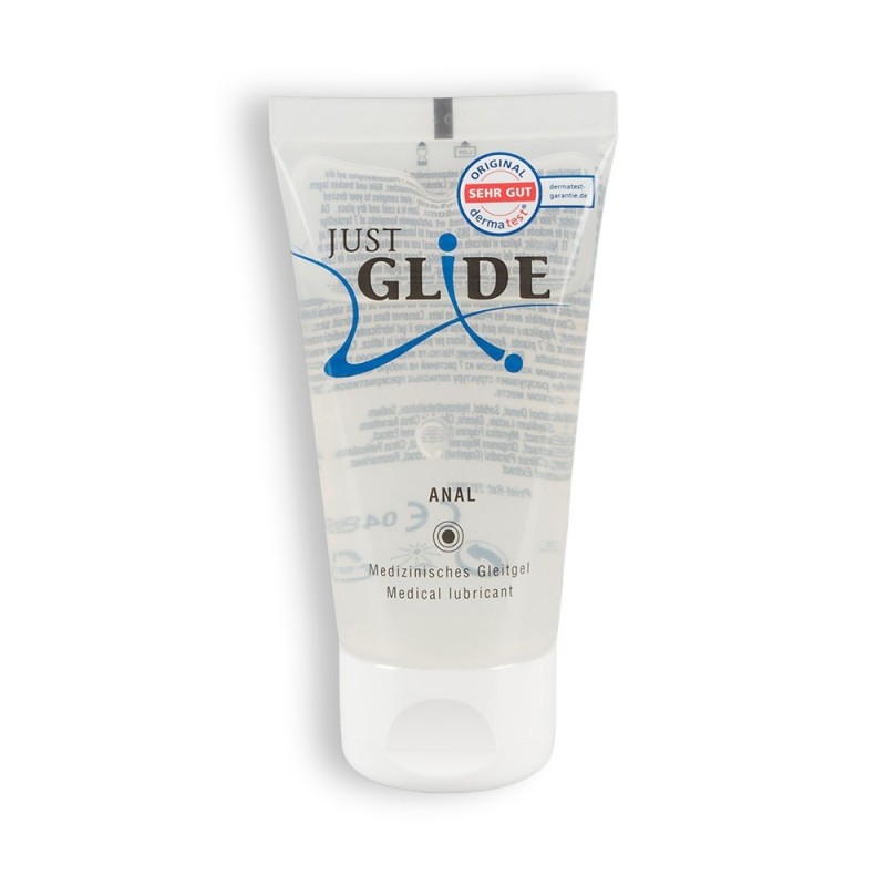 Vattenbaserat glidmedel Just Glide Anal 50 ml