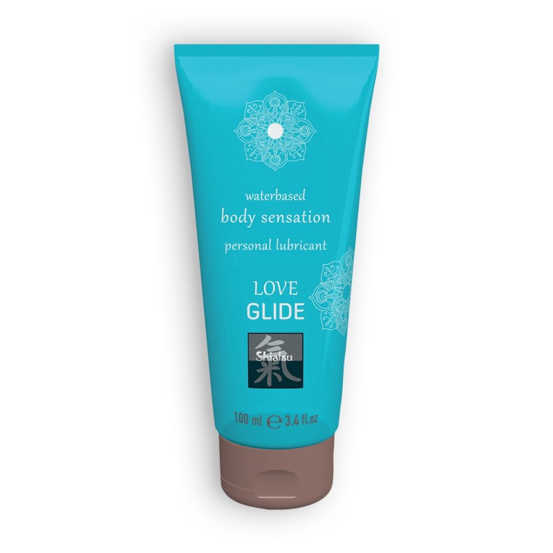 Vandbaseret glidecreme Love Glide Shiatsu? 100 ml Vandbaseret glidecreme Love Glide Shiatsu? 100 ml