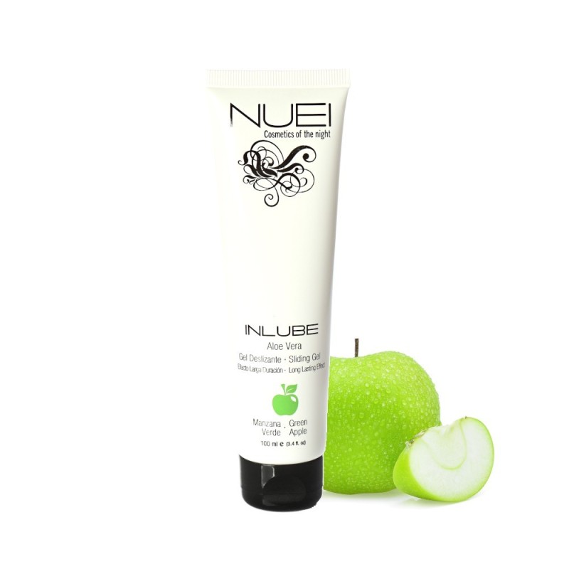 Wasserbasiertes Gleitmittel Grüner Apfel Inlube Nuei 100ml
