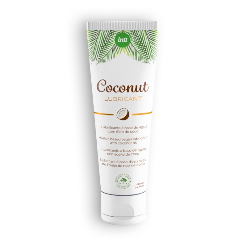 Lubrifiant Pe Bază De Apă Vegan Cu Aromă De Cocos Intt 100Ml