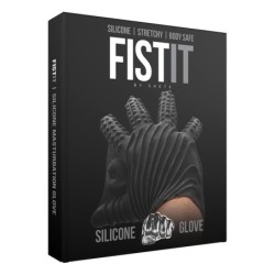Stimulerende Silikonehandske Fist It Sort