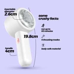 Magnetus Wiederaufladbarer Masturbator Crushious