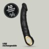 Magnus Realistisk Vibrator Sort Crushious