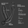 Magoo Masažer Prostate z Obročem za Penis in Daljinskim Upravljalnikom Crushious