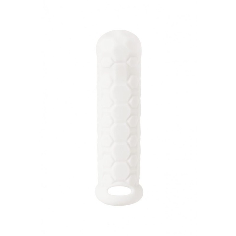Penishülle mit Verlängerung Homme Long Weiß Lola Games 11-15Cm