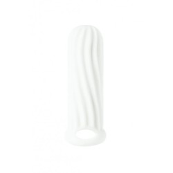 Gaine Avec Extension Pour Pénis Homme Wide Blanc Lola Games 11-15Cm