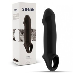 Capa Com Extensão Para o Pénis Sono N 17 Preta