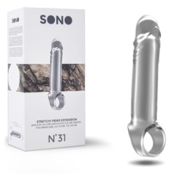 Capa Com Extensão Para O Pénis Sono N 31 Transparente
