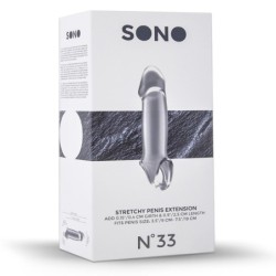 Capa Com Extensão Para o Pénis Sono N 33 Transparente