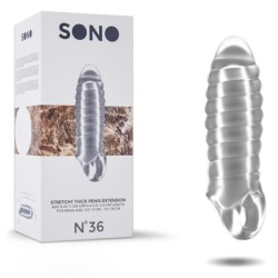Sono N 36 Transparante Penisverlengende Sleeve