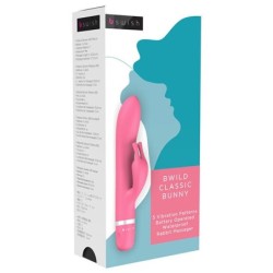 Masażer Bwild Classic Con Rabbit - Magenta