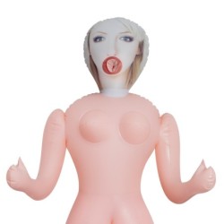 Marta die Flugbegleiterin Aufblasbare Puppe Blond Crushious