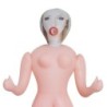 Marta die Flugbegleiterin Aufblasbare Puppe Blond Crushious