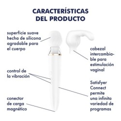 Massageador Double Wand-Er Com App Satisfyer